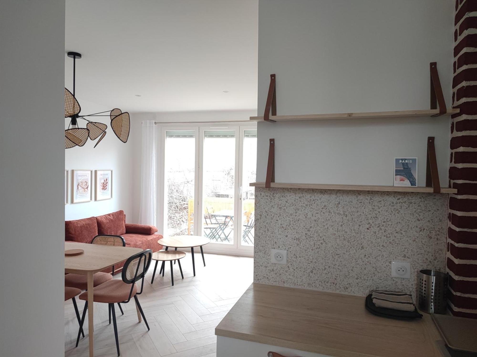 Appartement D'Architecte Avec Vue Sur Jardin La Courneuve Extérieur photo