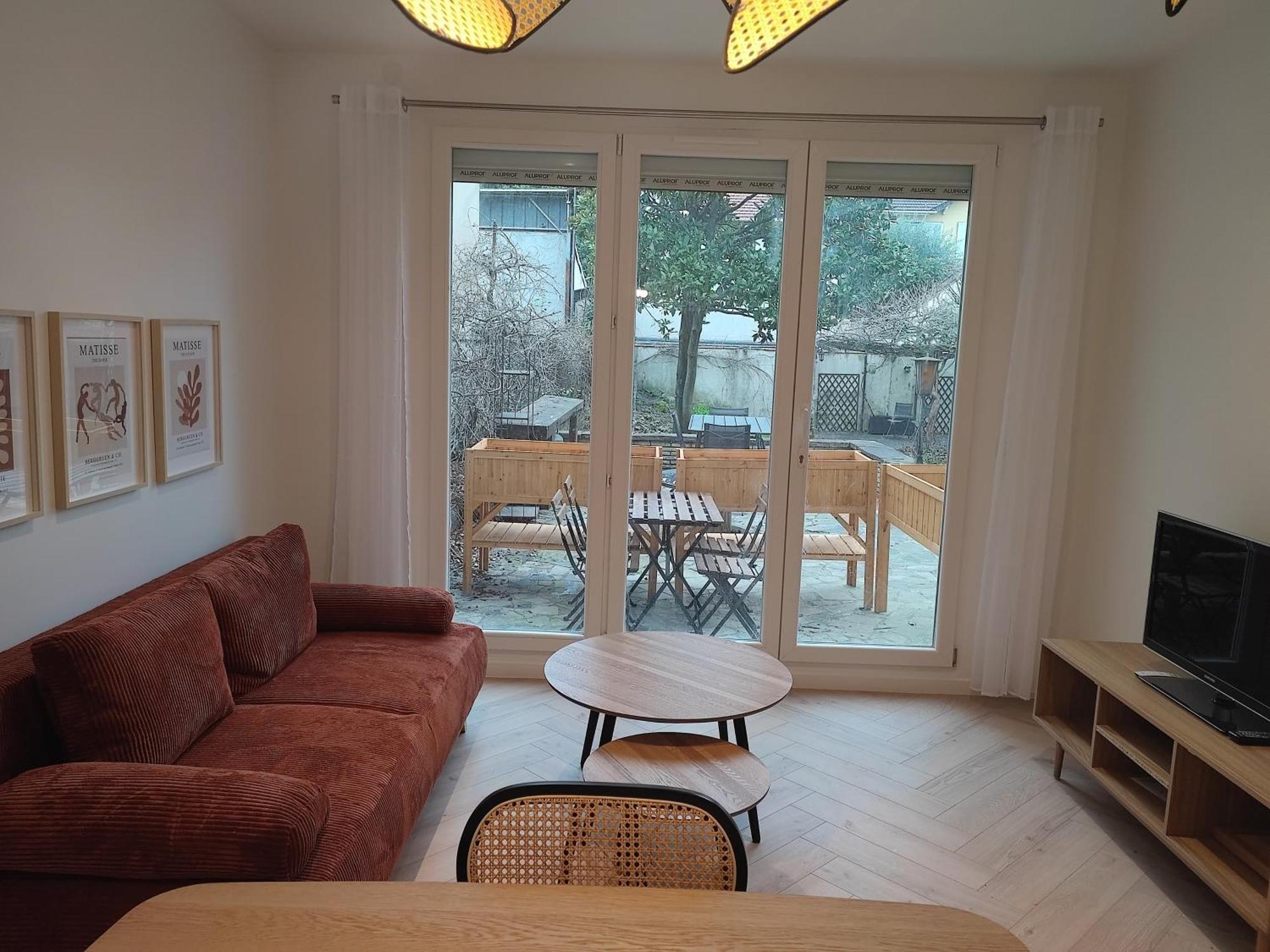 Appartement D'Architecte Avec Vue Sur Jardin La Courneuve Extérieur photo